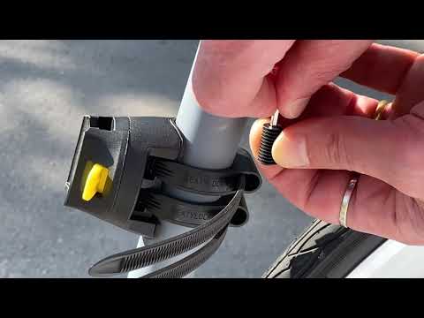 U Lock Mounting Bracket Installation