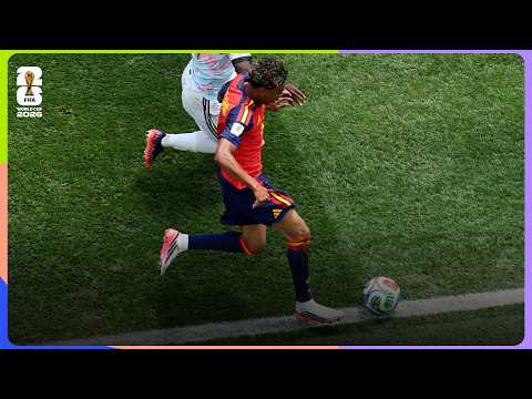 Lamine Yamal Skill | Spain 2-1 Belgium | FIFA World Cup 2026™