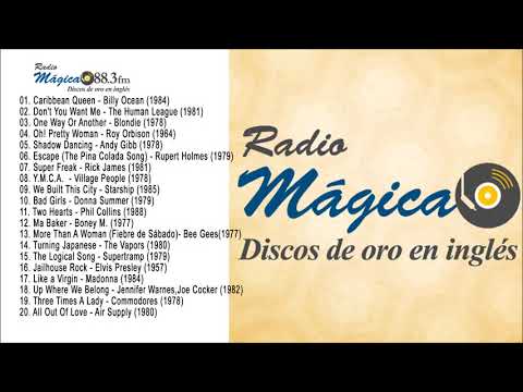 Radio Magica 88.3 Fm - Discos de Oro en Ingles (6) - Clásicos 60 70 y 80
