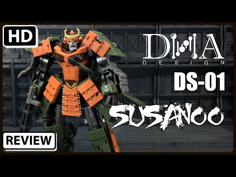 DNA Design DS-01 Susanoo Transformers Masterpiece Bludgeon