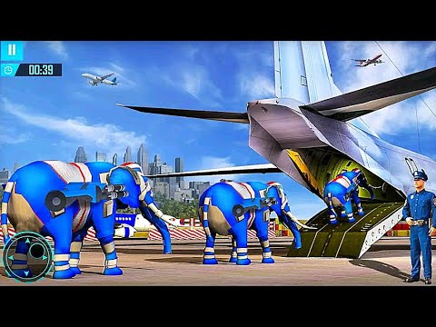 Police Elephant Robot Games - Police Transportation Game - Android Gameplay 2021