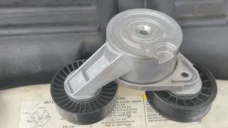 (1999-2003) Dodge Durango SXT 4 7 liter Belt Tensioner pulley and Belt replacement
