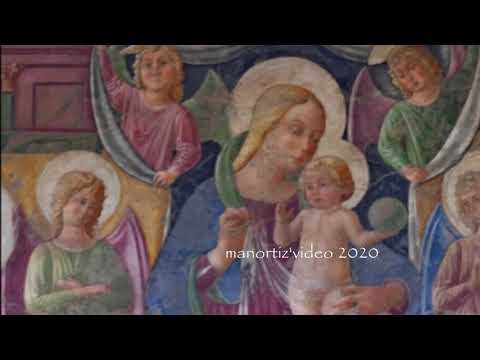 Mezzastris Pier Antonio, Madonna con Bambino e Sante Monastero di S  Anna, Foligno, manortiz