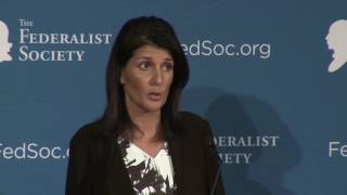 Click to play: Address by Governor Nikki Haley