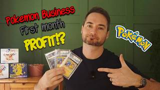 Starting a Pokémon Business UK - Ep3: 1st Month Review! #pokemontcg #pokemonbusiness #pokemoncards