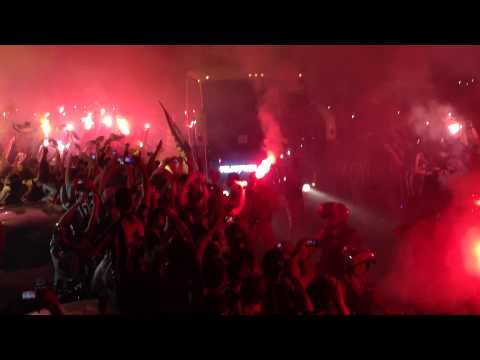 Rua de fogo - Atlético 4x1 São Paulo (Libertadores 2013)