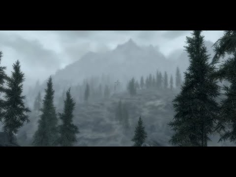 Relaxing Skyrim Gameplay (workspace,relax,chillout,sleep) ASMR No Commentary