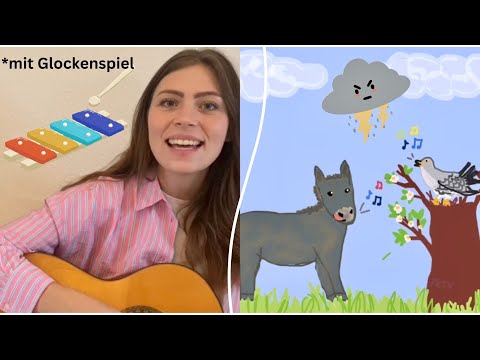 Der Kuckuck und der Esel | Kinderlied mit GLOCKENSPIEL