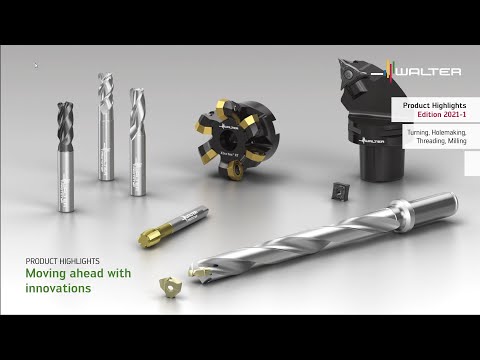 Precision tools product innovations 2021-1 - turning, drilling, threading, milling - Walter Tools