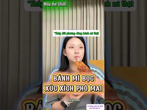 Dạy Bạn Làm Bánh Mì Bọc Xúc Xích Phô Mai #shorts