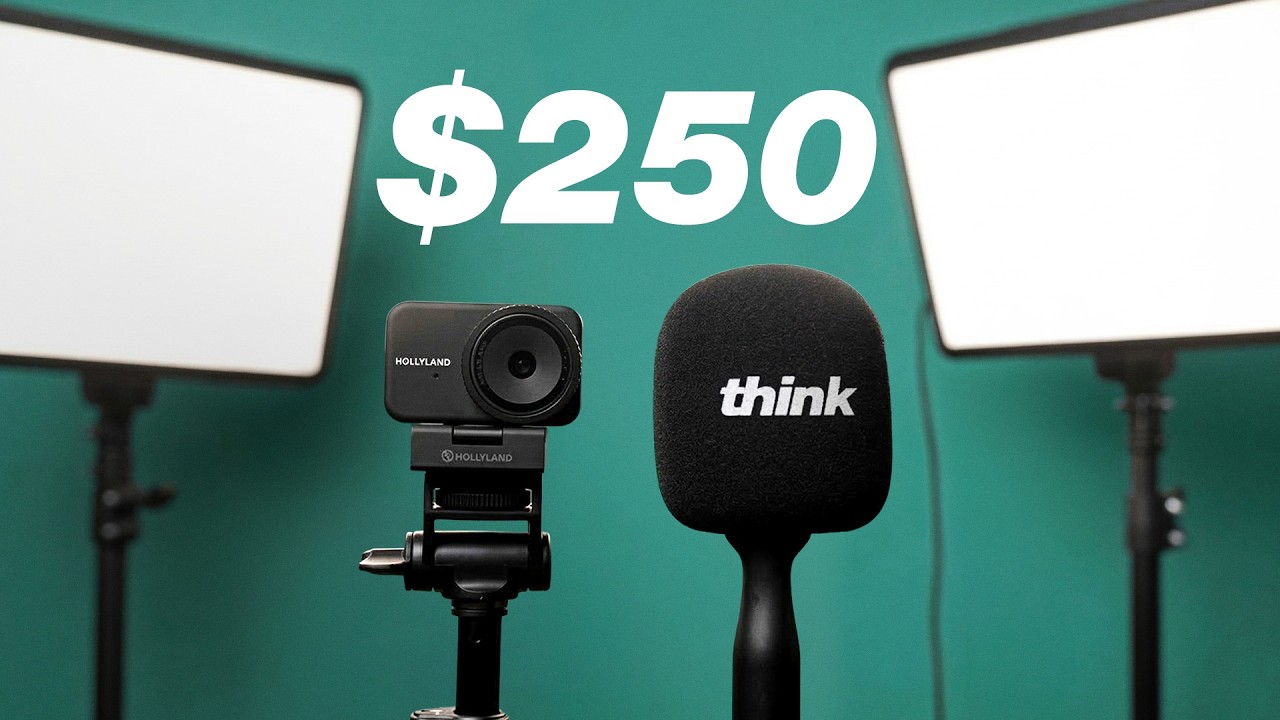 This $250 YouTube Setup Looks Shockingly Good
