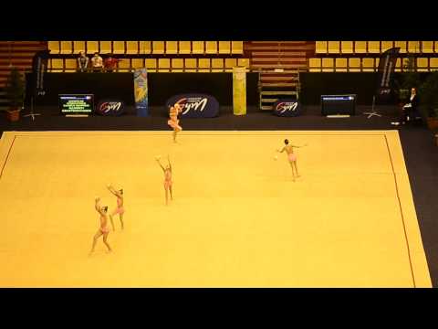 Nationale ensemble 10-11 ans Solliès Vice championne de france 2016 Clermont-Ferrand