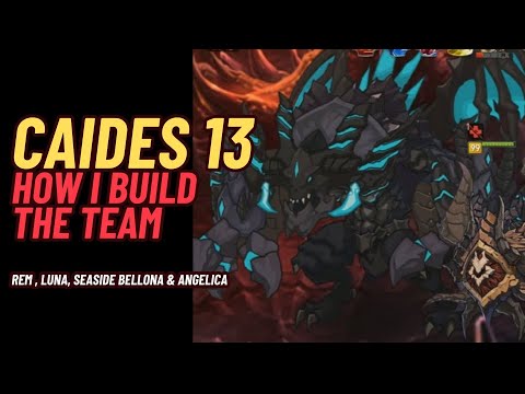 How I build the team to beat Caides 13 | Hunt Battle | F2P Epic Seven