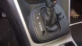 How to get a 2016 Ford Escape into neutral