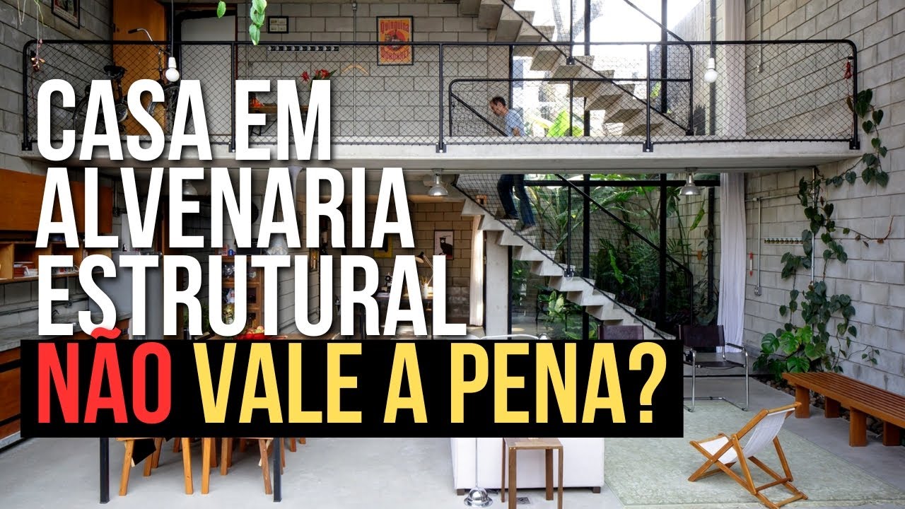 CASA EM ALVENARIA ESTRUTURAL VALE A PENA? | PRÓS E CONTRAS | DANIEL CARVALHO ARQUITETO