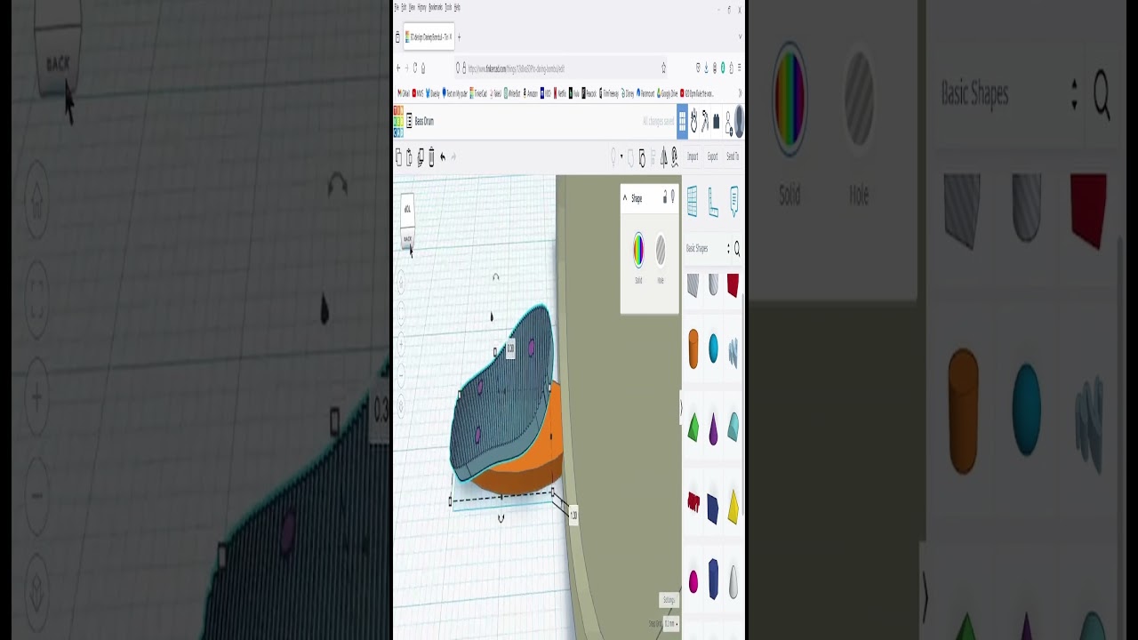 Using TinkerCad to MOD a Thingiverse STL  @MonkeysWithSticks #3dmodeling #personalized #tinkercad
