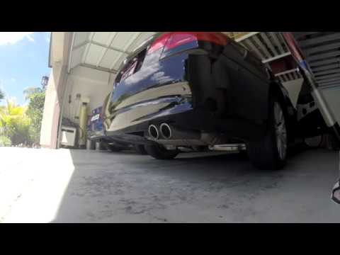 MagnaFlow Performance Muffler on a 2013 BMW 328i Coupe