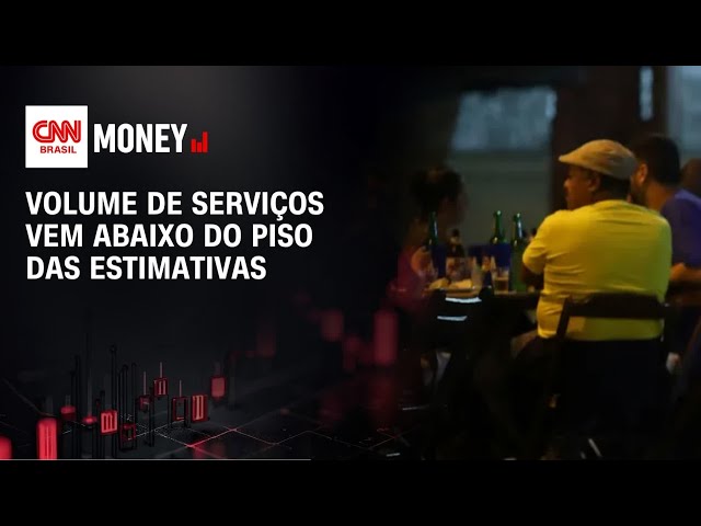 Volume de serviços vem abaixo do piso das estimativas | ABERTURA DE MERCADO