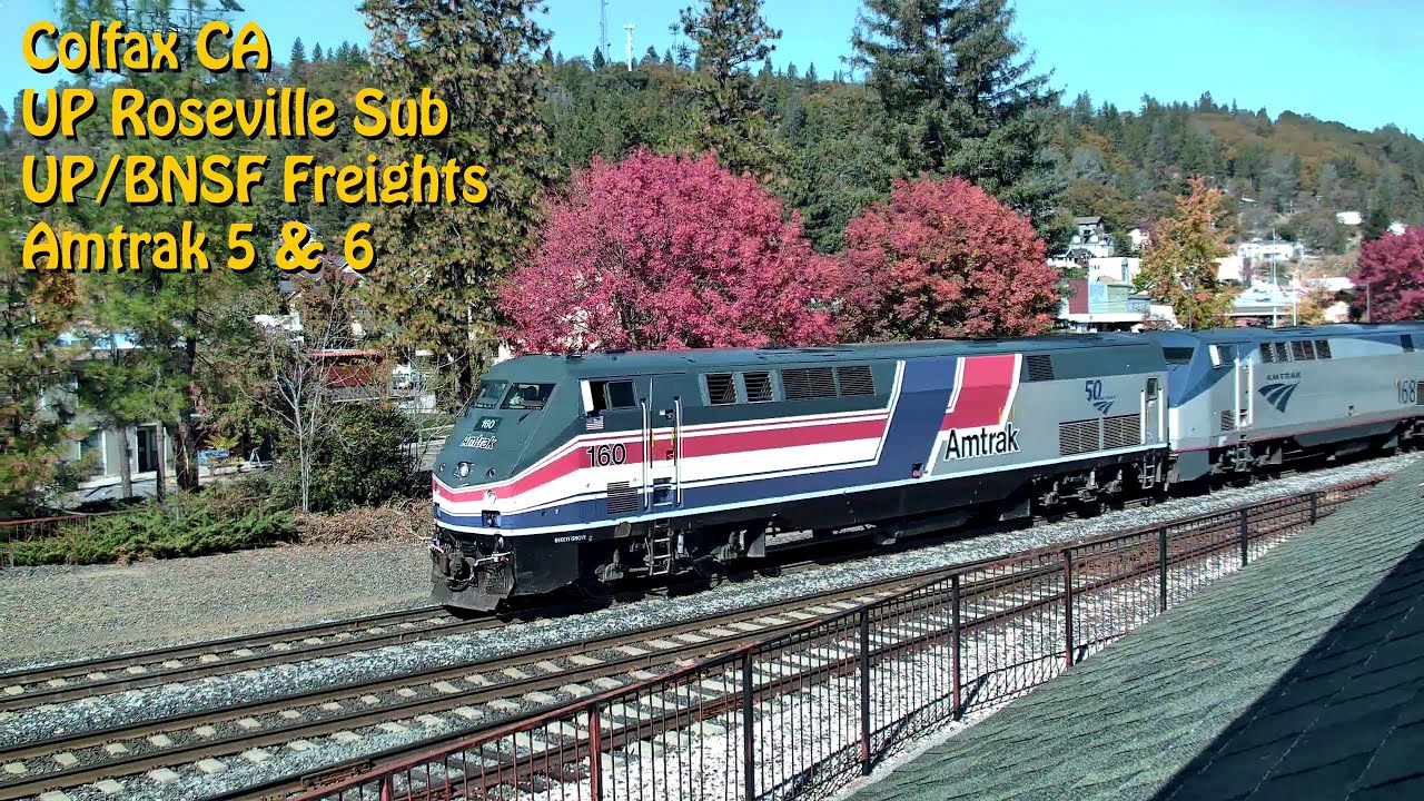 Live webcam view of Colfax Railroad Live Cam