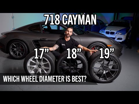 APEX | Which Wheel Diameter is Best for the Porsche 718 Cayman