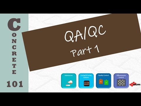 QA/QC Part 1 for Dry Cast Concrete Products