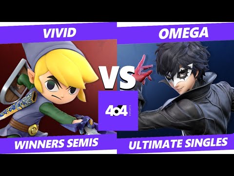 4o4 Smash Night 102 - YMHB| Vega (Toon Link) vs AP| omega (Joker) - Winners Semi-Final
