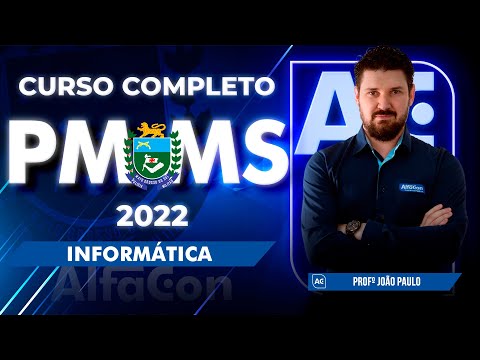 Concurso PM MS 2022 - Curso Completo - Informática - BLACK FRIDAY AlfaCon