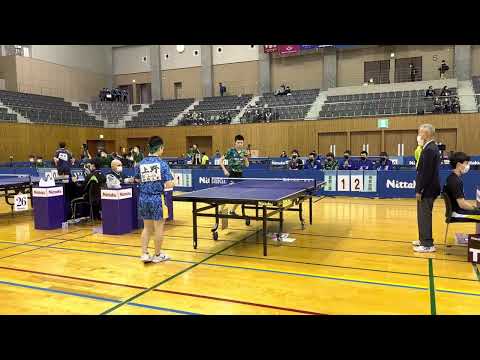 [Seleção do ensino médio] Teikyo Asaka vence sua primeira partida da liga! Teikyo Asaka x Kurashiki Kogyo | 50º Torneio Nacional de Tênis de Mesa do Ensino Médio Grupo L da Liga Preliminar Masculina
