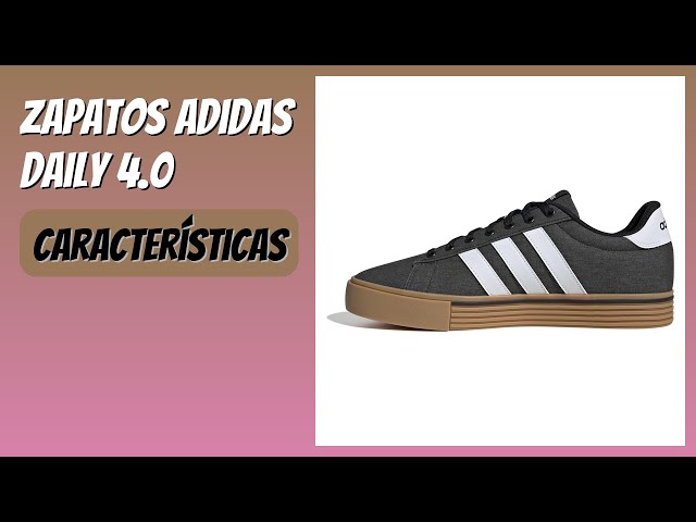 Vídeo relacionado con adidas Daily 4.0 Shoes, Zapatos Unisex Adulto, Grey Core Black Cloud White, 46 EU