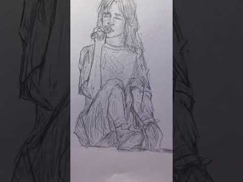 Billie 💪#hashtag #drawing #art #trending #billieeilish #artist #song
