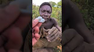 Their first time listening to music  #hadzabetribe #chaaba #music #reaction #trendingshorts #shorts