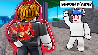 I PRETEND to be a NOOB, for 24 hours! Blox fruits