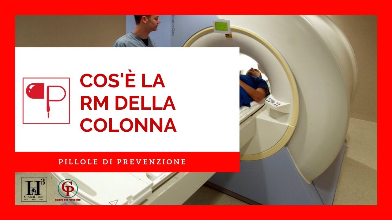 Cos'è la RM della colonna