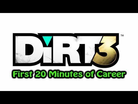 DiRT 3 PS3 - First 20 Minutes of Career