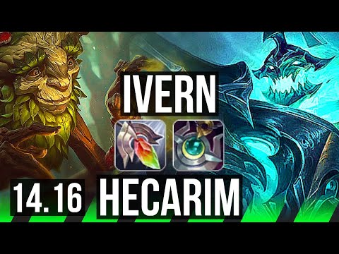 IVERN vs HECARIM (JGL) | 4/1/19, Rank 5 Ivern | NA Challenger | 14.16