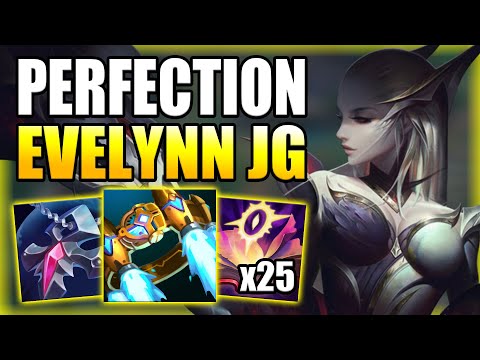 HOW TO PERFECTLY PLAY EVELYNN JUNGLE & CRUSH DIAMOND! - Best Build/Runes S+ Guide League of Legends