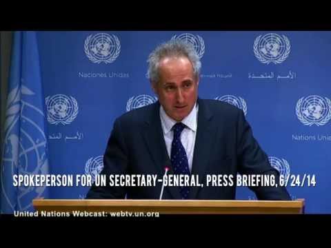 UN demands we 'refocus' on Israel, despite butchery in Iraq & Syria.