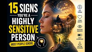 15 Signs You're a Highly Sensitive Person (Most People Ignore)