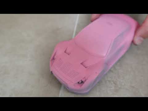 real CRASH test - Stability of a Slot Car Glasfiber Body ???