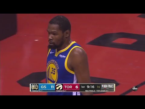 Kevin Durant All Game Actions 2019 NBA Finals Game 5 Warriors vs Raptors Highlights