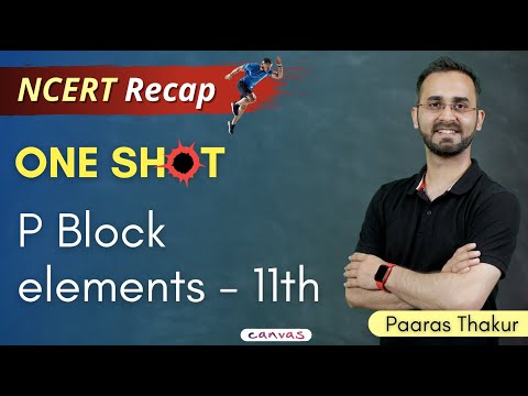 P Block Elements 11th - Boron & Carbon family | ONE SHOT | NCERT Revision