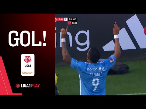 Gol de Brenner | Sporting Cristal 3-2 Carlos Mannucci | #Liga1Betsson 2023: Fecha 4