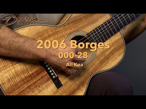 Dream Guitars - 2006 Borges 000-28, All Koa #guitardemo #acousticguitar