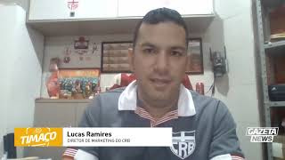 Lucas Ramires, Diretor de marketing do CRB, fala sobre o primeiro jogo da final do Alagoano 2026