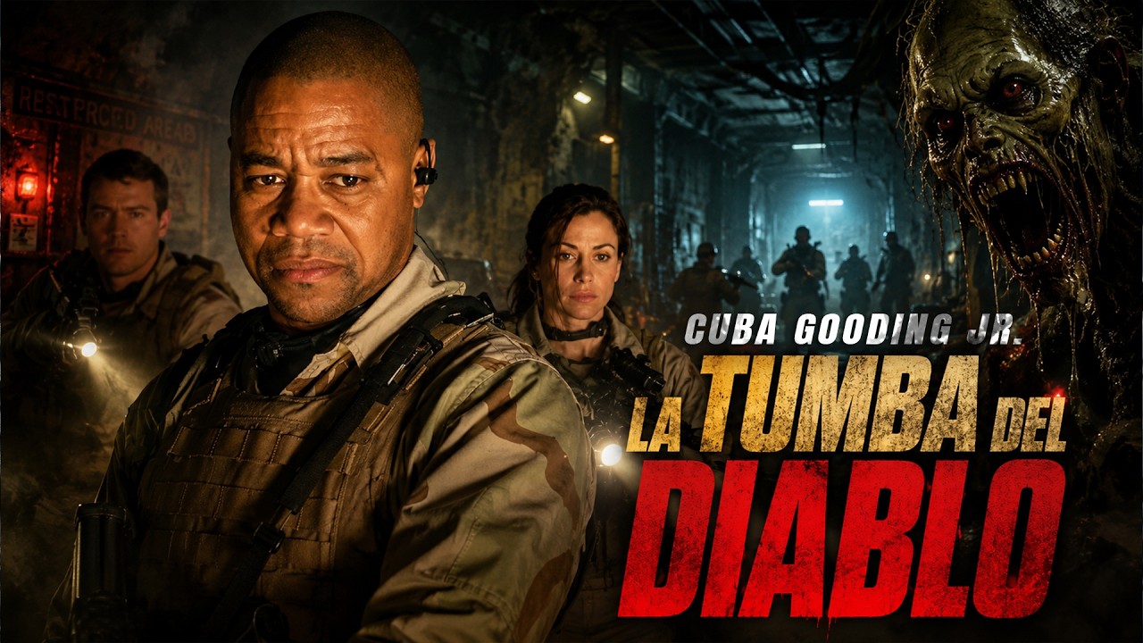 Miniatura HD: La Tumba del Diablo | Cuba Gooding Jr. | ¡Desciende al terror! | Película Completa en Español