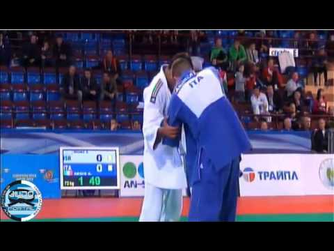 European Judo Open Men & Women Minsk 2013 -73kg MUKI Sagi (ISR) - REGIS Andrea (ITA)
