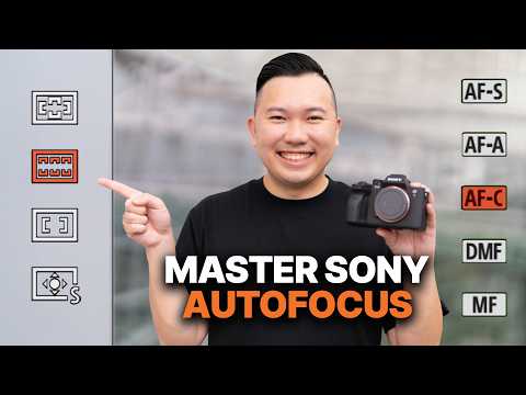 The ONLY VIDEO You Need to MASTER SONY AUTOFOCUS!