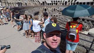 Ancient Rome Italy Walking Tour 4k