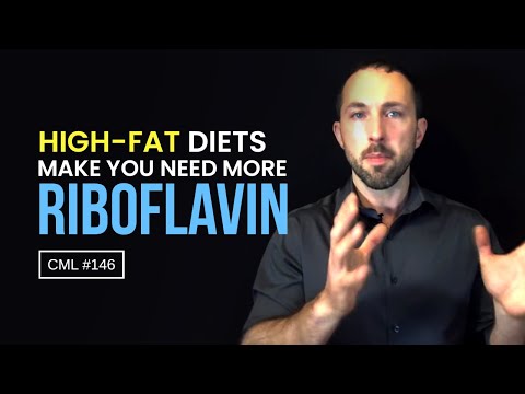 High-Fat Diets Make You Need More Riboflavin | Chris Masterjohn Lite #146