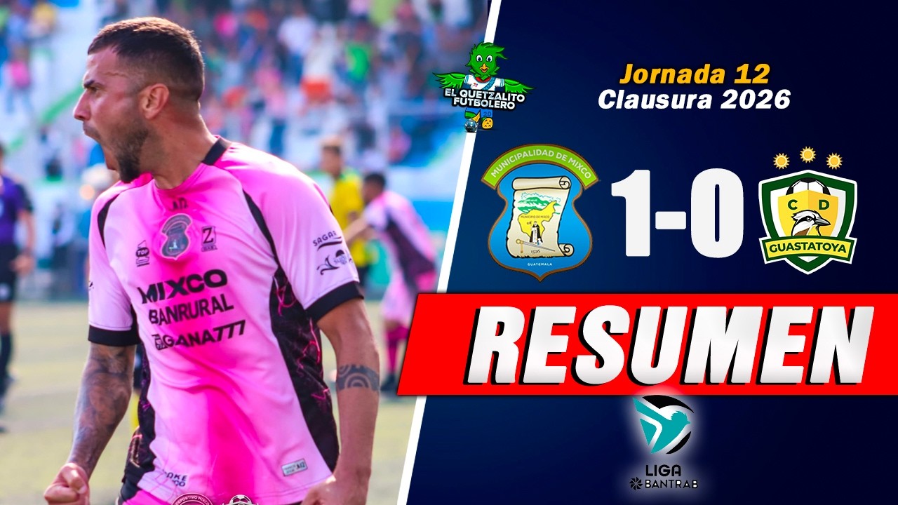Deportivo Mixco vs Deportivo Guastatoya Highlights